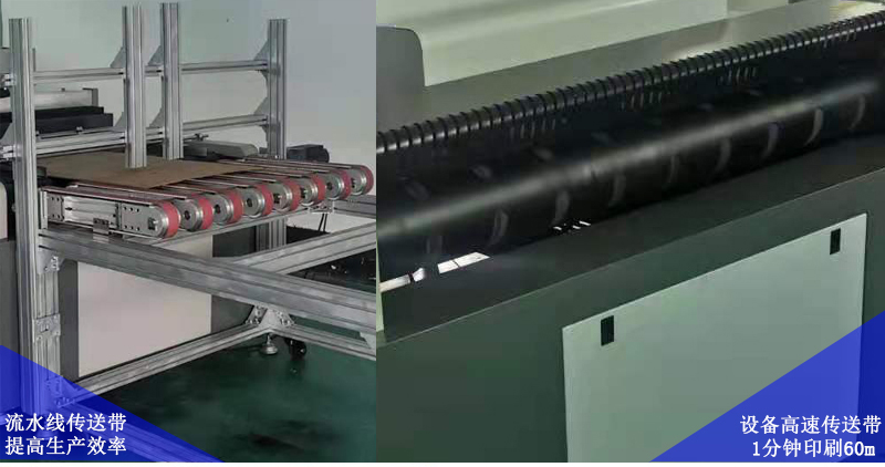 流水線傳送帶，提高生產(chǎn)效率，設(shè)備高速傳送帶，1分鐘可以精確打印60米